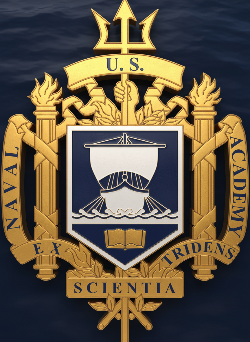 U.S. Naval Academy crest